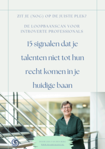 De Loopbaanscan voor introverte professionals